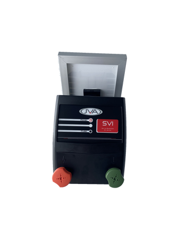 JVA SV1 Solar Electric Fence Energizer - 0.15 Joule stored, 1 km