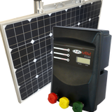 JVA MB12 Electric Fence Energiser + 150W Solar Kit