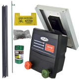 JVA SV2 Solar Electric Fence Energizer with Hardware Kit