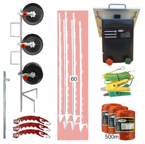 SV10Li Solar Strip Grazing Kits