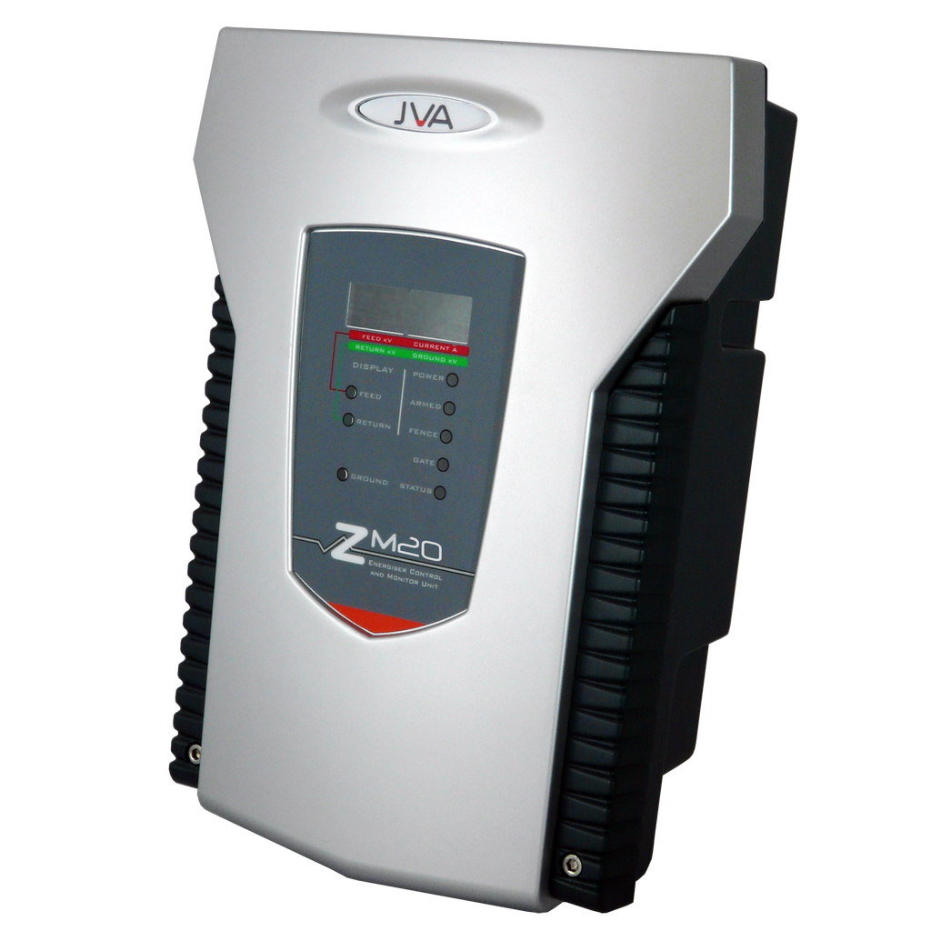 JVA ZM20 Fence Monitor with LCD Display - 20 Sector Monitor - JVA Technologies - Electric Fencing - Agricultural Fencing - Equine Fencing - Security Fencing