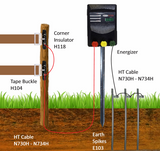 HT Cable, Soft, Slimline - JVA Technologies - Electric Fencing - Agricultural Fencing - Equine Fencing - Security Fencing