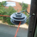 Plastic Combi-Bobbin Electric Fence Insulators PLUS Corner Hooks (25 each) - JVA Technologies - Electric Fencing - Agricultural Fencing - Equine Fencing - Security Fencing