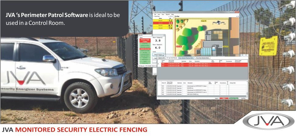 Monitored Security Electric Fencing