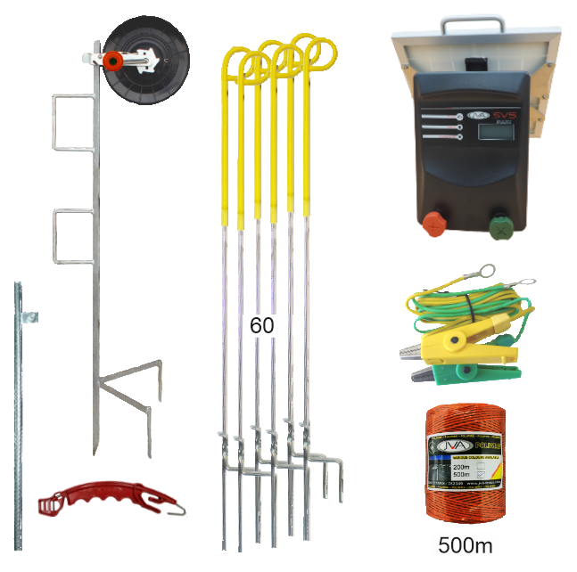 SV5 Solar Strip Grazing Kits - JVA Technologies