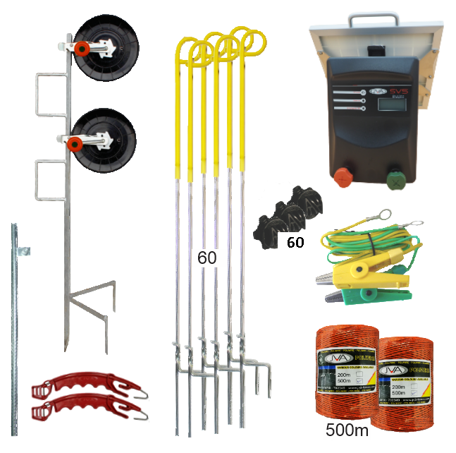 SV5 Solar Strip Grazing Kits - JVA Technologies