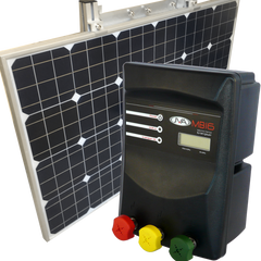 JVA MB16 Electric Fence Energizer + 150W Solar Kit