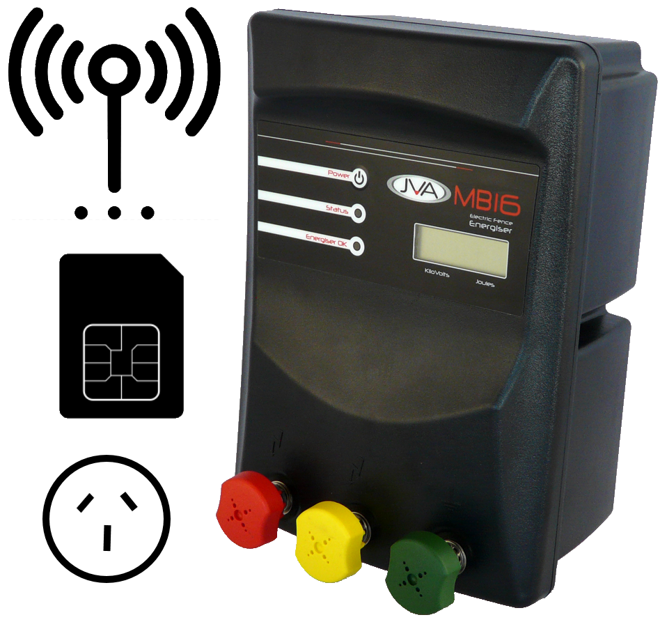 JVA MB16 IP Energiser® Kit with WiFi and 4G (mains version)