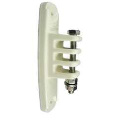 JVA Corner Insulator Including bolt White (Pack of 10)