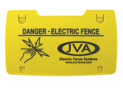 JVA Economy Electric Fence Warning Sign