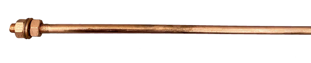 1.2m Copper Earth Rod - **Not covered by "Free Freight"