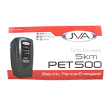 JVA PET500 Portable Electric Fence Energizer - 0.5J 5 km