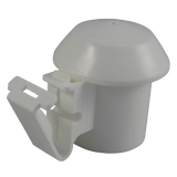 Electric Fence Post Safety Top/Cap Insulator White - JVA Technologies - Electric Fencing - Agricultural Fencing - Equine Fencing - Security Fencing
