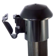 Electric Fence Post Safety Top/Cap Insulator Black