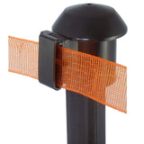 Electric Fence Post Safety Top/Cap Insulator Black - JVA Technologies - Electric Fencing - Agricultural Fencing - Equine Fencing - Security Fencing